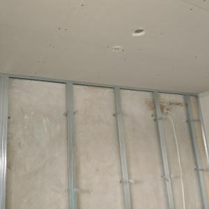 Престенна обшивка с гипскартон