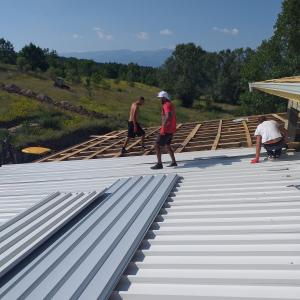 Изграждане на покрив