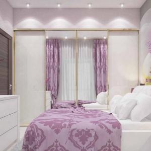 Спалня в люляково - луксозен интериор за релакс и комфортен сън