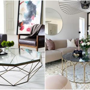 Масички за кафе в кръгла или квадратна форма