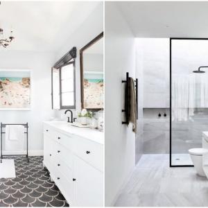 Класическа баня в бяло