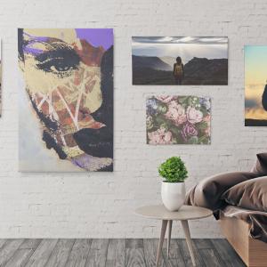 Началото на картините от канава