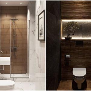 С ефект на мрамор, камък и дърво...