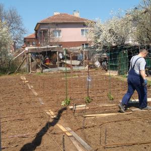 Наземна част с капков маркуч