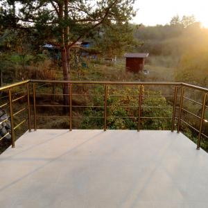 Алуминиев парапет цвят "бронзе"