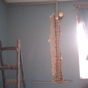 ВиК  за баня на таван