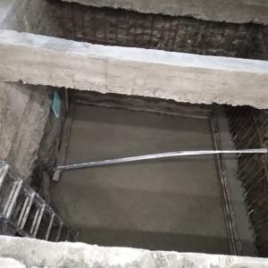 Полагане на бетон във фундамент