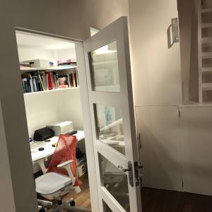 Изграждане на офис със спалня вътре в мезонет