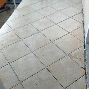 Тераса лепеж на плочки по диагонал...