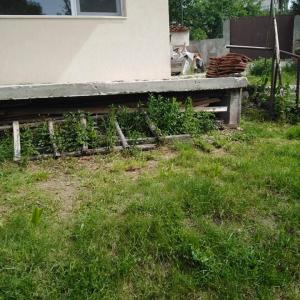 Разширяване на тераса ново стълбище и алея около къщата село Железница(София)