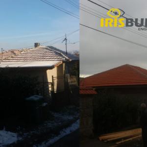 Изграден нов покрив