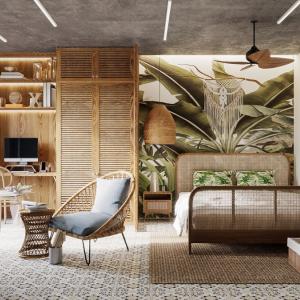 Тропически нотки в спалнята
