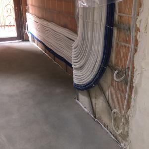 Изграждане на захранване ел.табла, LAN мрежа.