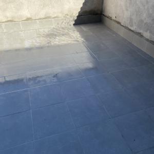 Битумна хидроизолация и лепене на плочки на тераса София ул.Цар Симеон