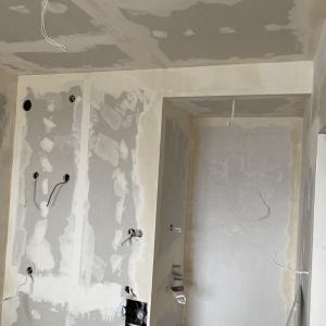 Шпакловка на гипсокартона