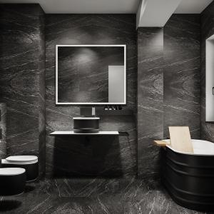 Баня в тъмни цветове