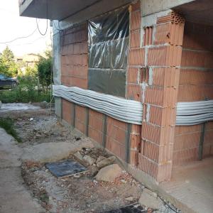 Изграждане на захранване ел.табла, LAN мрежа.