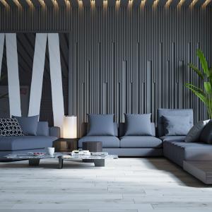 Едноцветна композиция за дневната