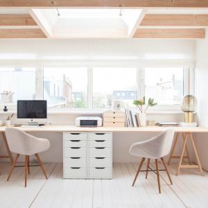 Хоум офис в бохо стил