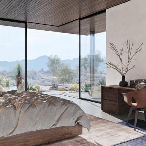 Спалня с великолепна гледка