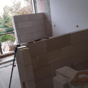 Изграждане на вътрешни стени