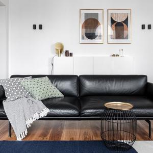 Как да комбинирате черно, бяло и златно в интериора?