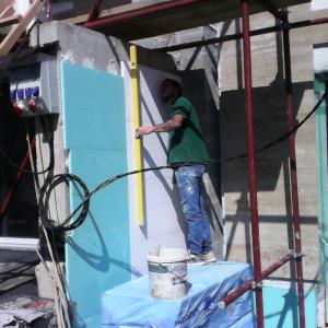 Аз фибран 2см, гипс 2 см