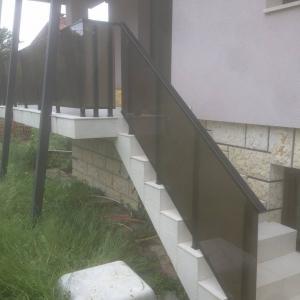 квадратен профил с триплекс бронзе 8 мм