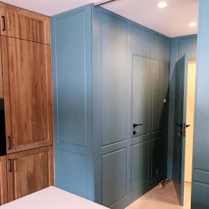 Кухня от масивен дъб с ламперия _25