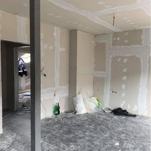 Обшивка с гипсокартон