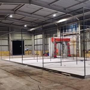 Метална конструкция за автомивка