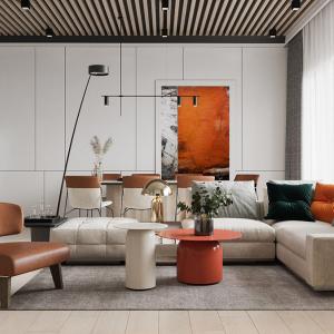 Земни цветове и оранжево