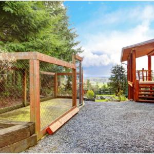 Подходящи размери за кучешката волиера