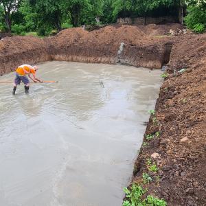 Основи за басейн