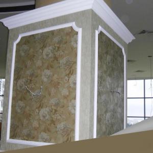 Декоративно пано с тапет и фриз