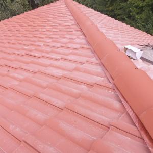 Изграждане на нов покрив с керемиди на "БРАМАК"