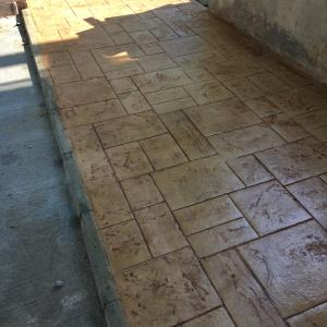 Щампован бетон