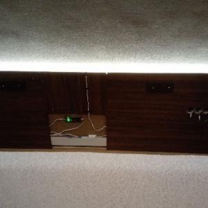 Табла за легло с лед осветление