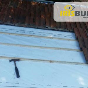 Ремонт на покрив смяна на менбрана и наковаване на скара