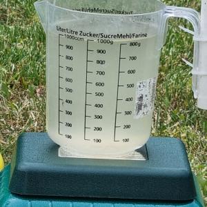 Проба от пречистената вода