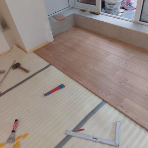 Поставяне на ламинат