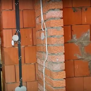 Подготгвена инсталация за мазилка.