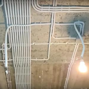 Инсталация на таван.