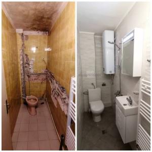 Баня в семпъл минималистичен стил