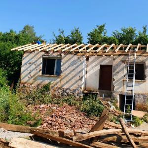 Изграждане на дървена конструкция