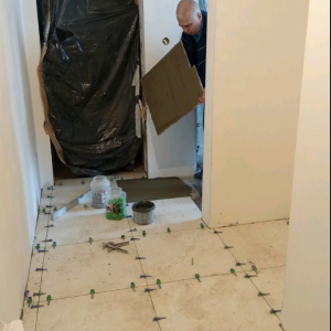 Полагане на гранитогрес