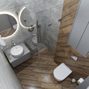 Проект на WC и баня под 5 кв.м.