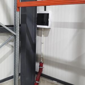 Инсталация на склад