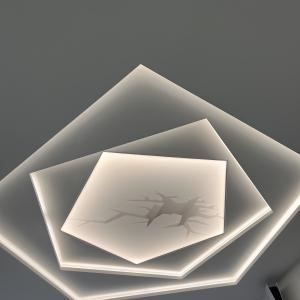 Декоративно Лед осветление на окачен таван