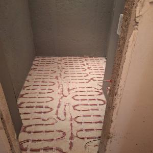 Електрическо подово отопление в баня